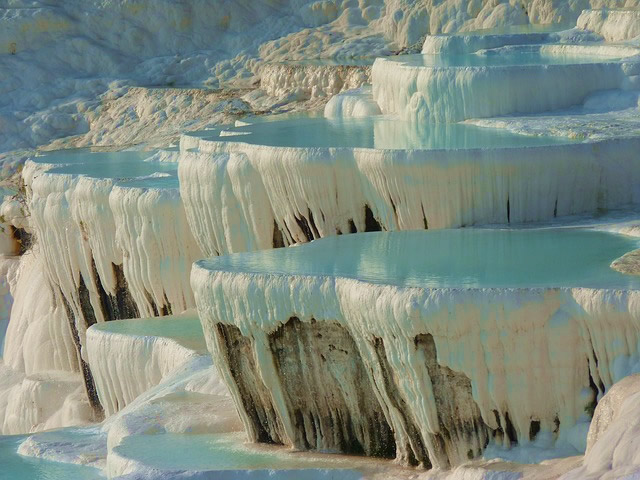 Le site naturel de Pamukkale en Turquie