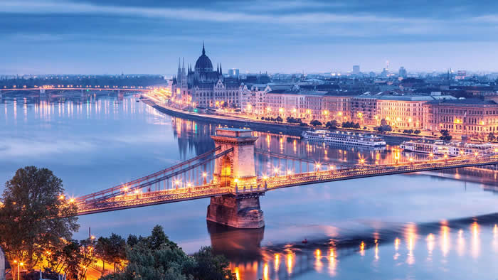 budapest hiver