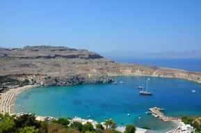 Paysage des îles grecques en Grèce